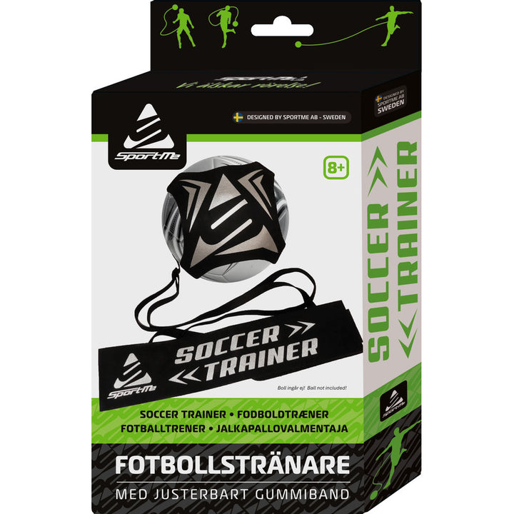 Fodboldtræner med elastik