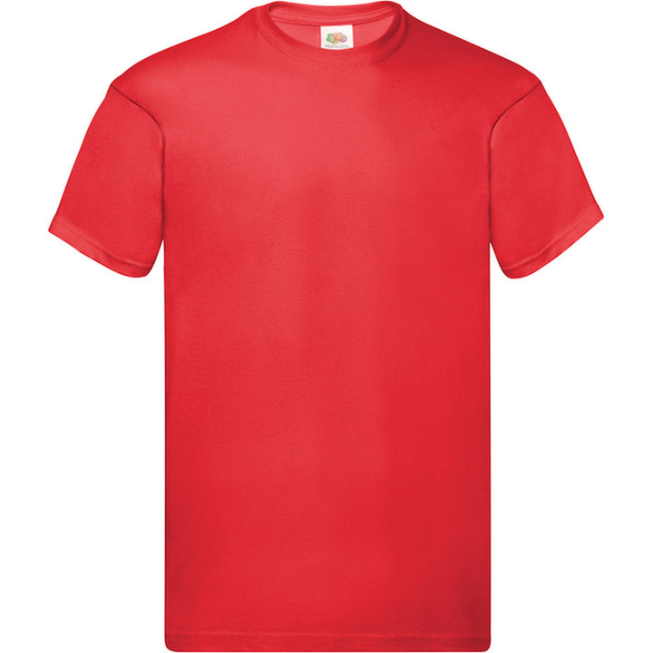 Herre - Classic T-Shirt - Røde Farver
