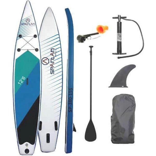 Spartan SUP Board - Hvid/Blå