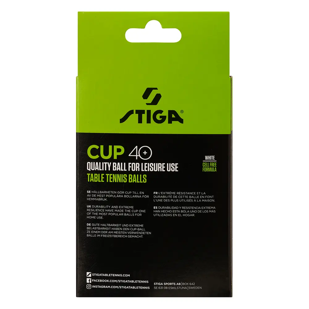 Bordtennisbolde - Cup ABS 12-pack