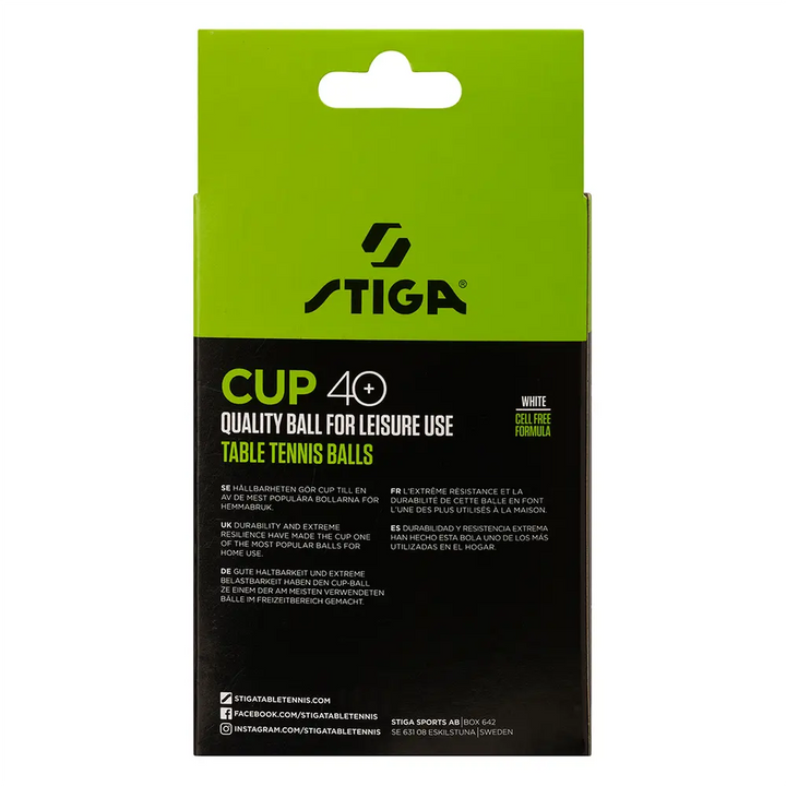 Bordtennisbolde - Cup ABS 12-pack