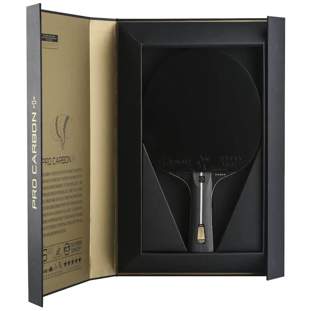Bordtennisbat - Pro Carbon+ 5-Star