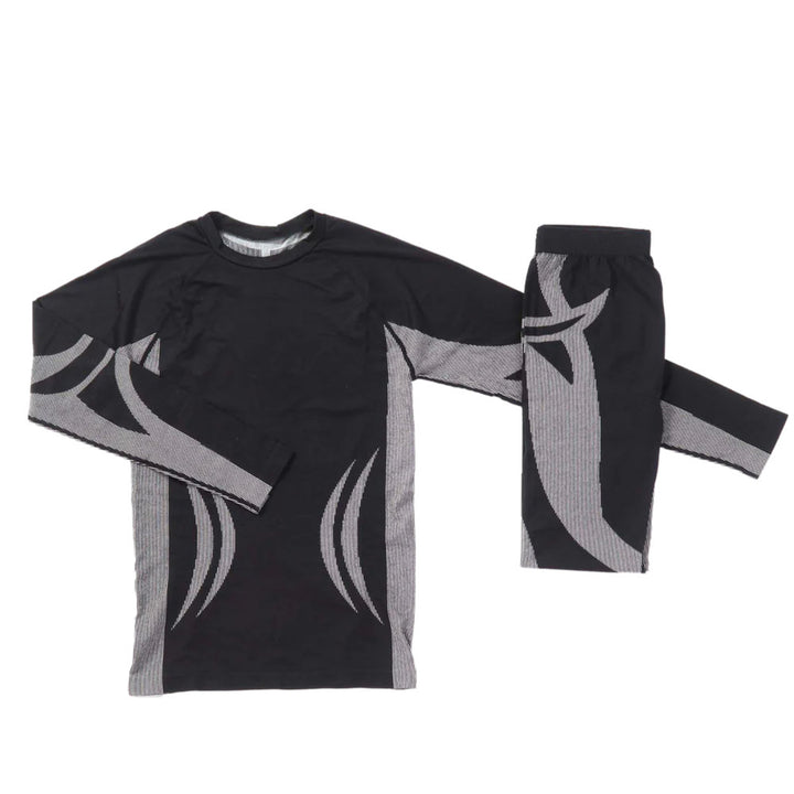 Dame - Seamless skiundertøj m. 3/4 buks - Flere farver