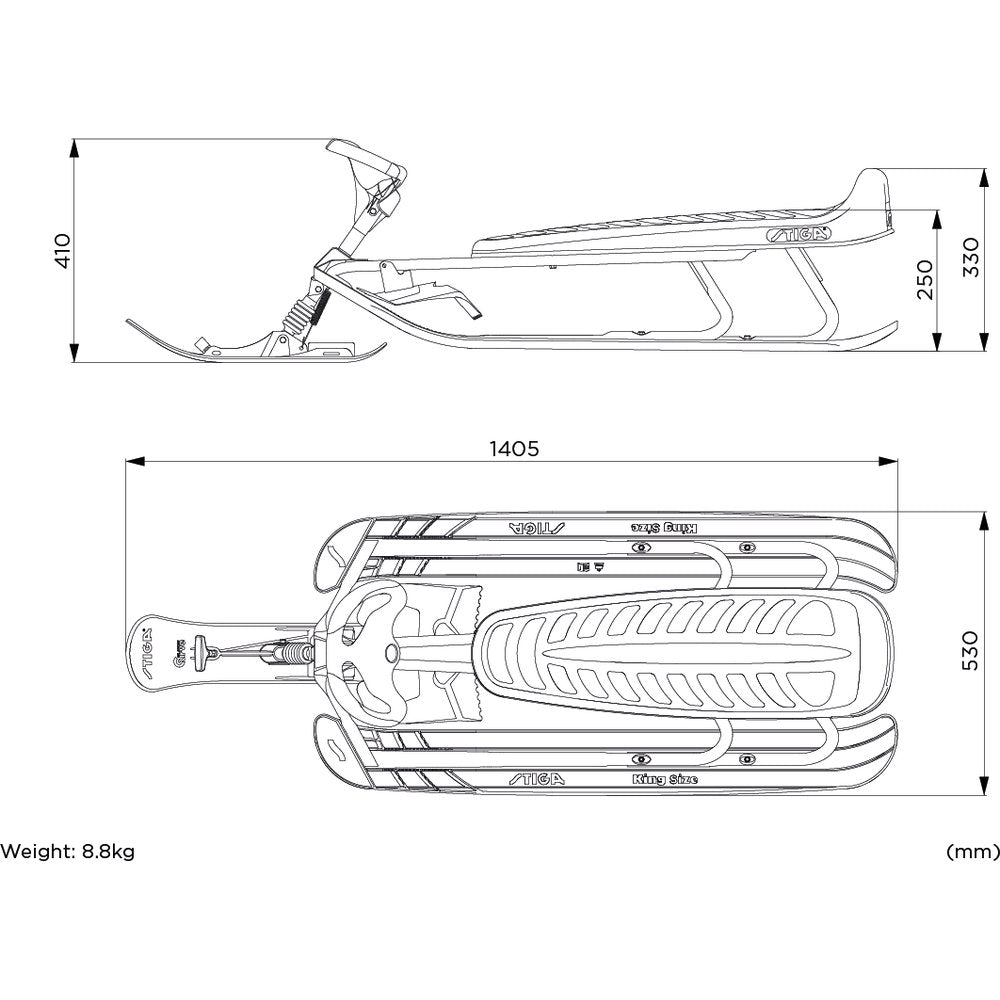 Snowracer King Size GT Kælk
