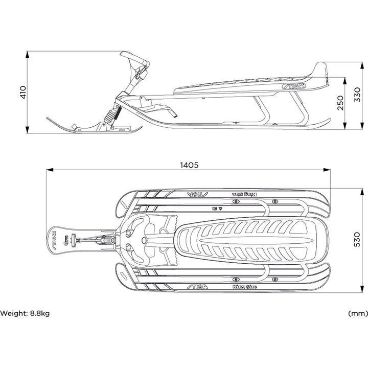 Snowracer King Size GT Kælk