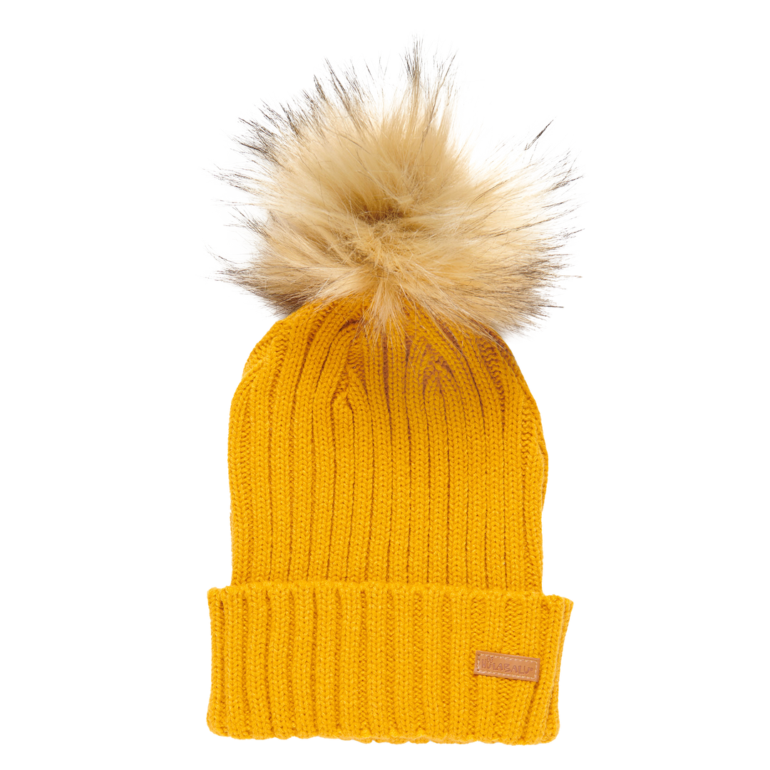 Børn - Fur beanie - Flere farver