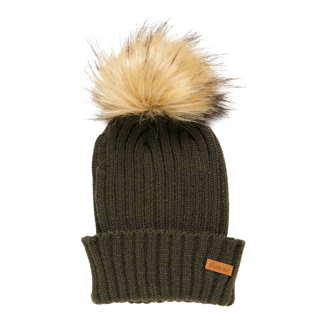 Børn - Fur beanie - Flere farver