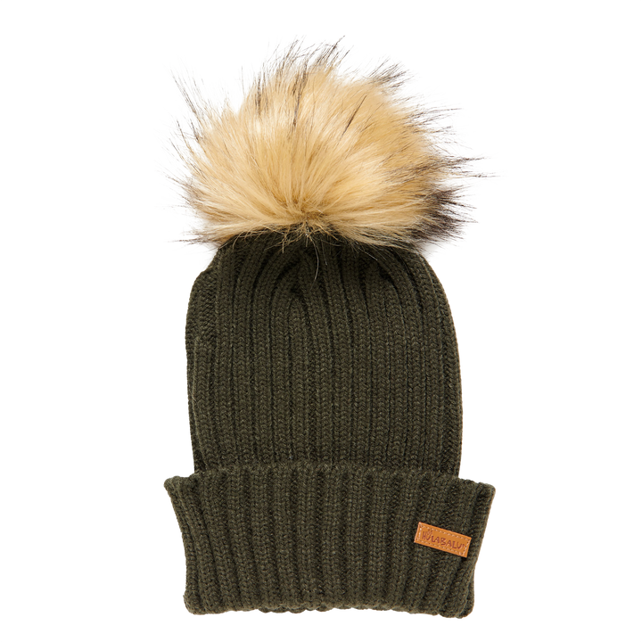 Børn - Fur beanie - Flere farver